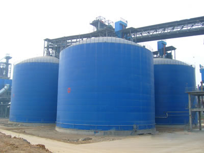 海州水泥钢板库改造